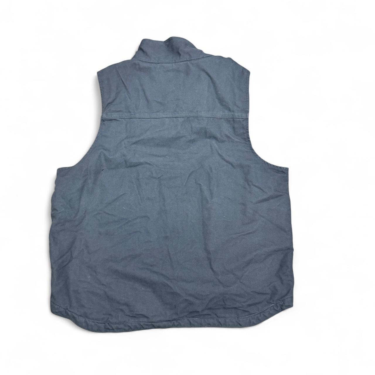 Carhartt Gilet – Grey (Size S) – Sherpa Lined