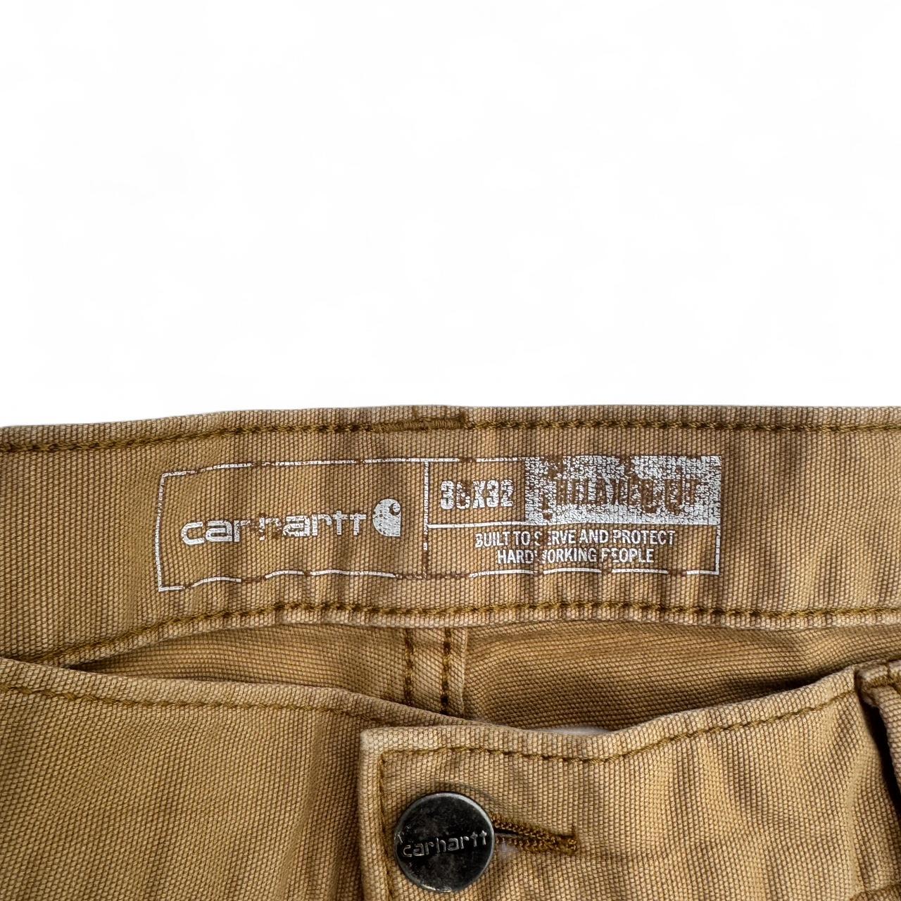 Tan Carhartt Work Pants – Size 36x32