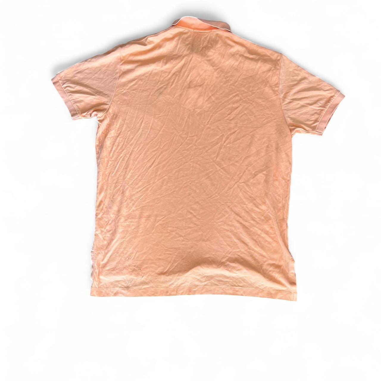 Peach orange Ralph Lauren Polo shirt in size Large