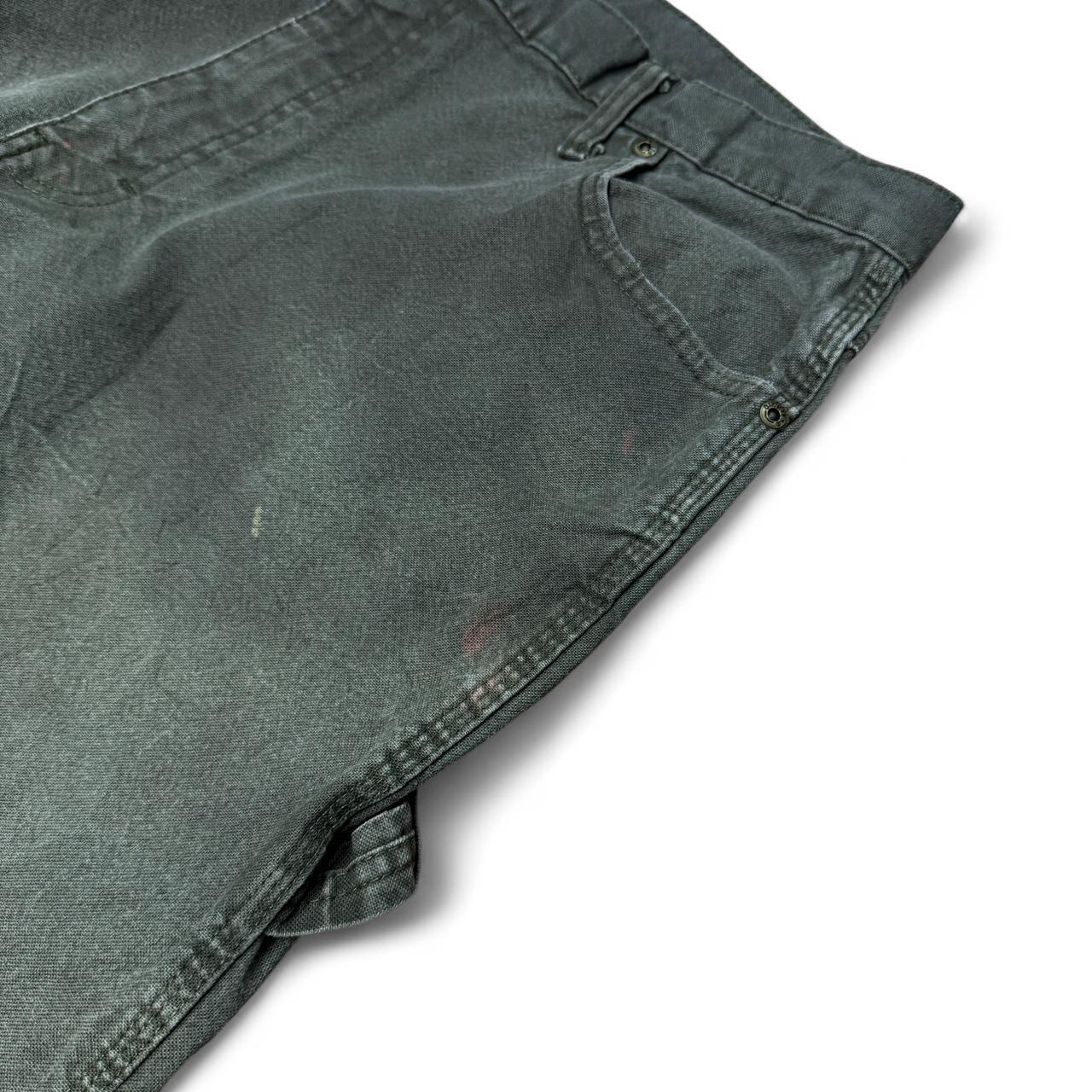 Olive Green Dickies carpenter trousers in size 38x32