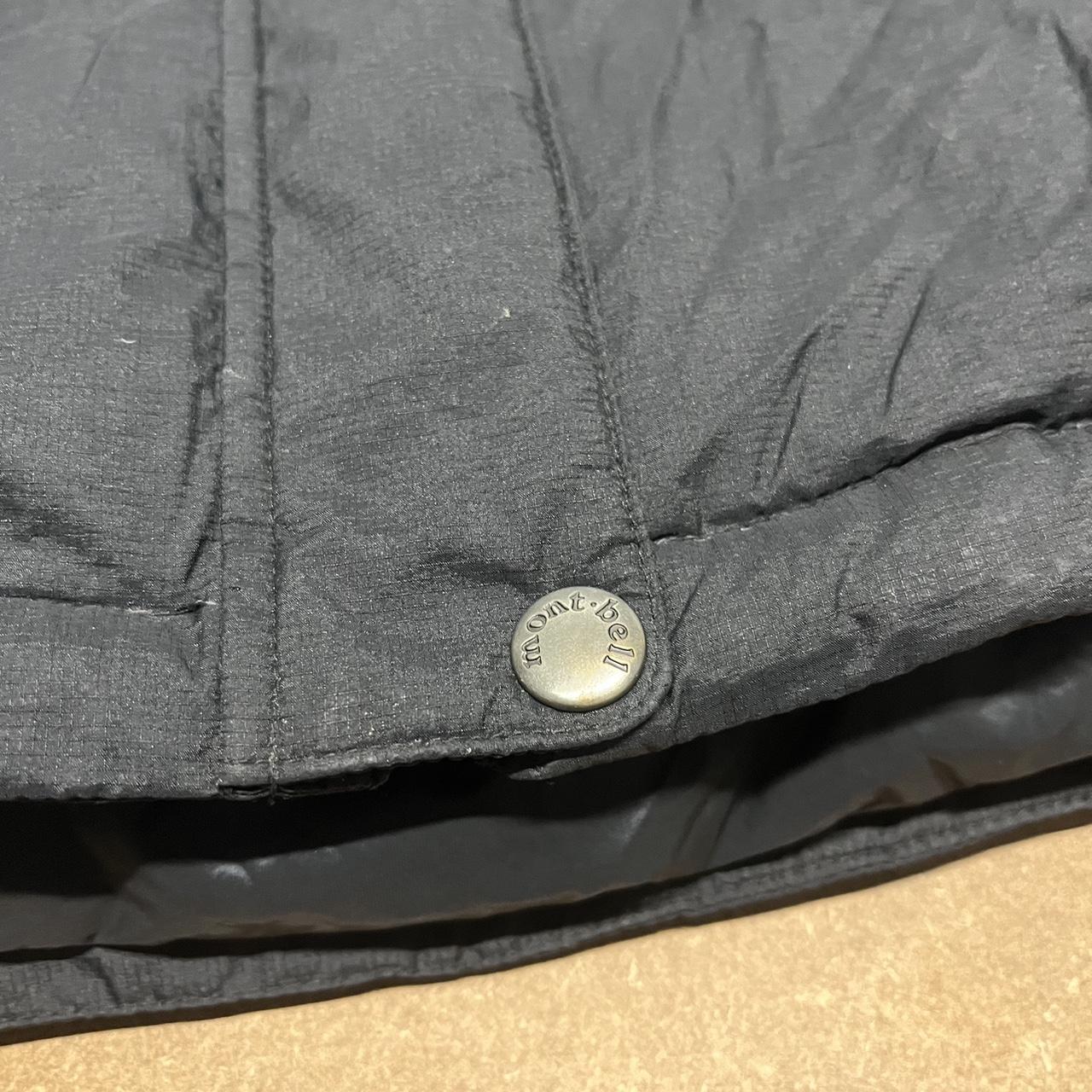 Montbell black parka coat