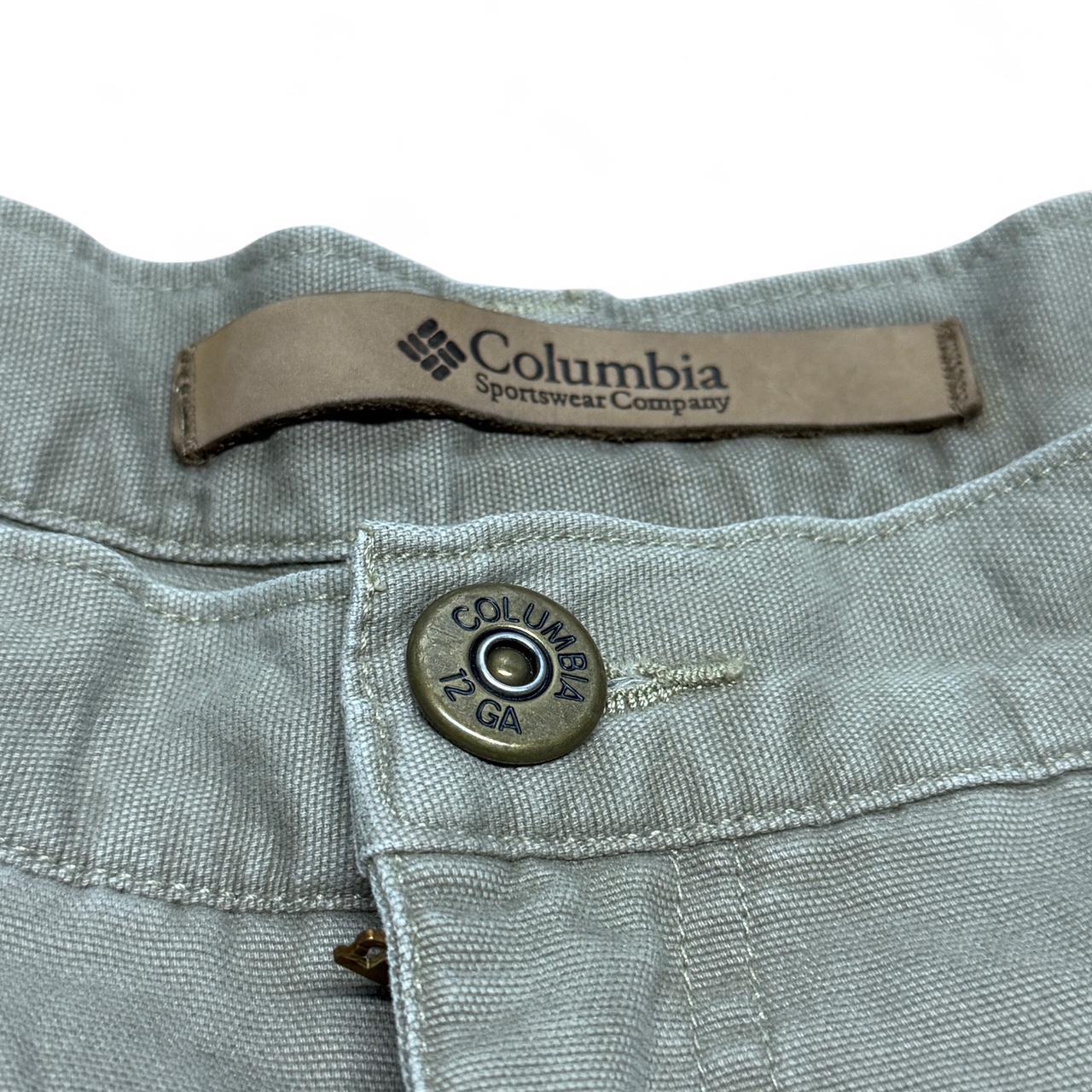Columbia River Lodge Beige Cargo Pants Size 36W