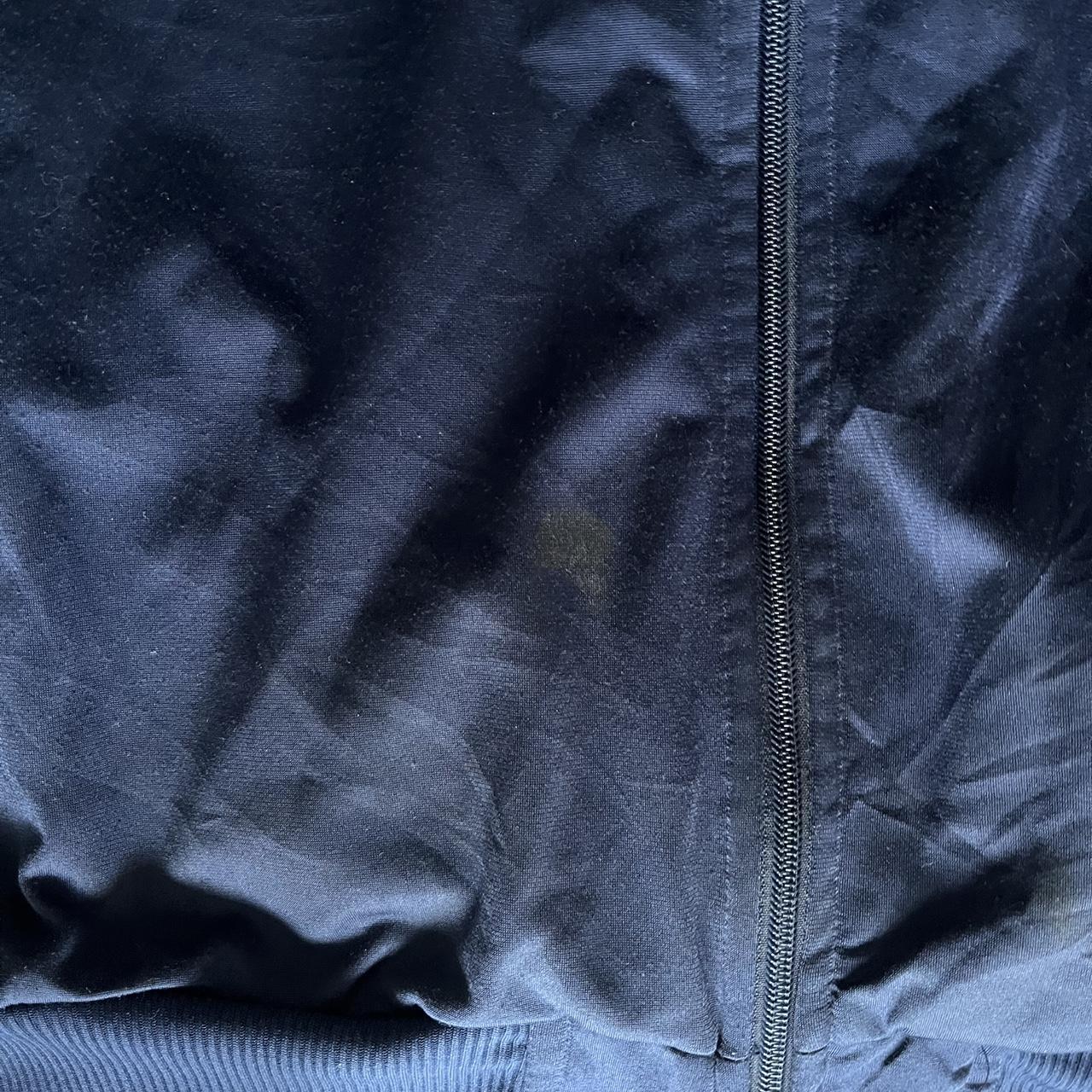 Vintage 90s Adidas track jacket in navy and purple