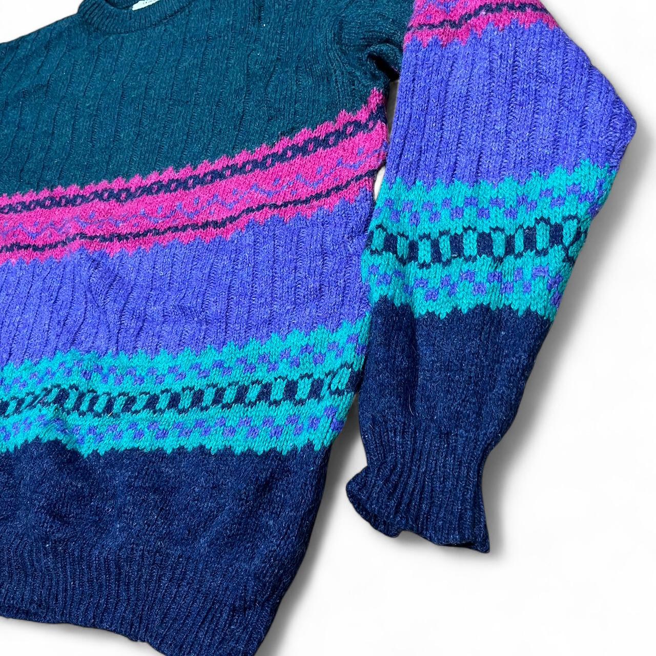 Benetton Shetland Wool Sweater – Size 52