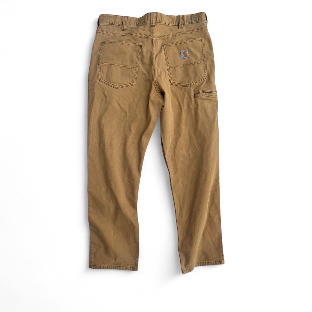 Tan Carhartt Work Pants – Size 36x32