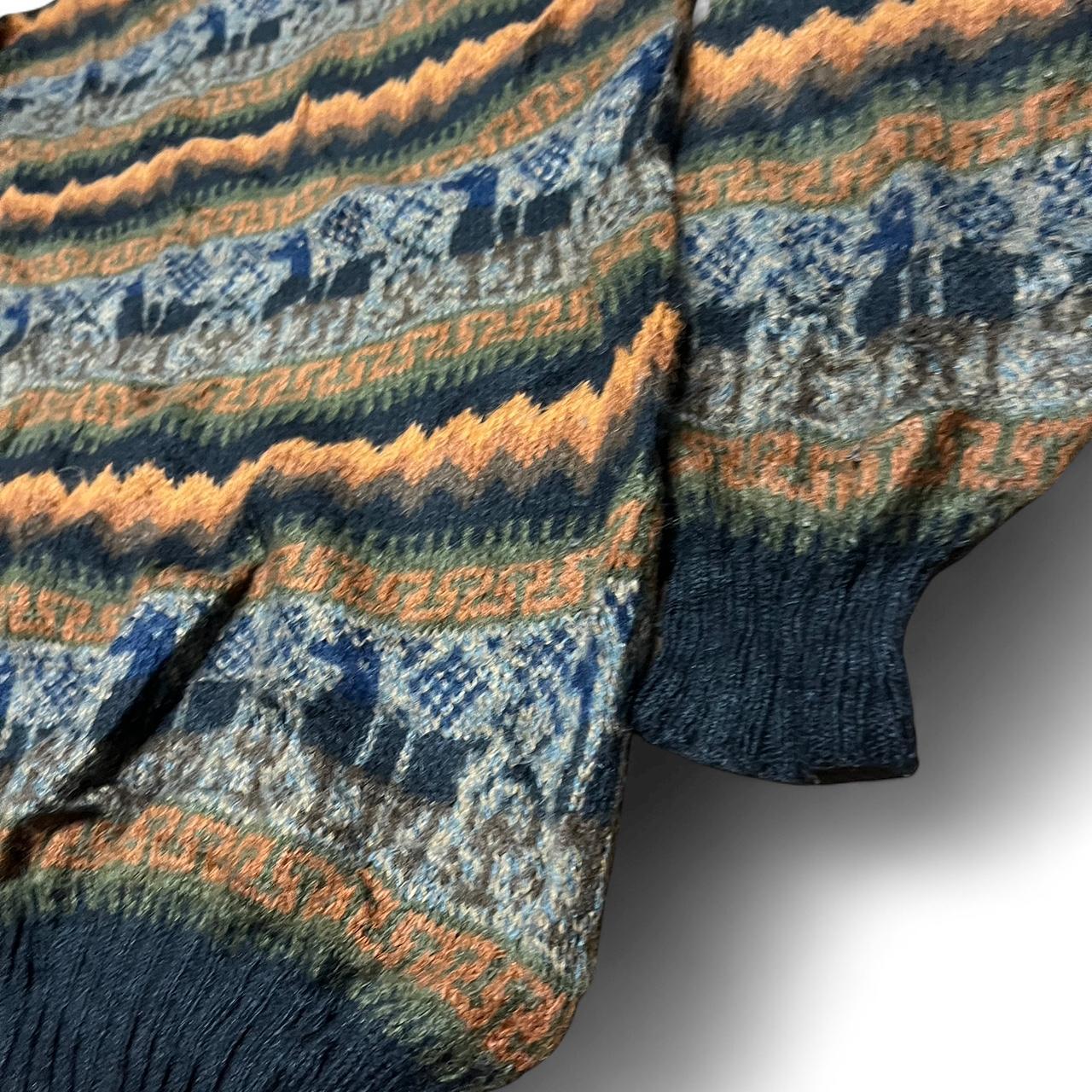 Black/Multi Jumper – Heavily Worn