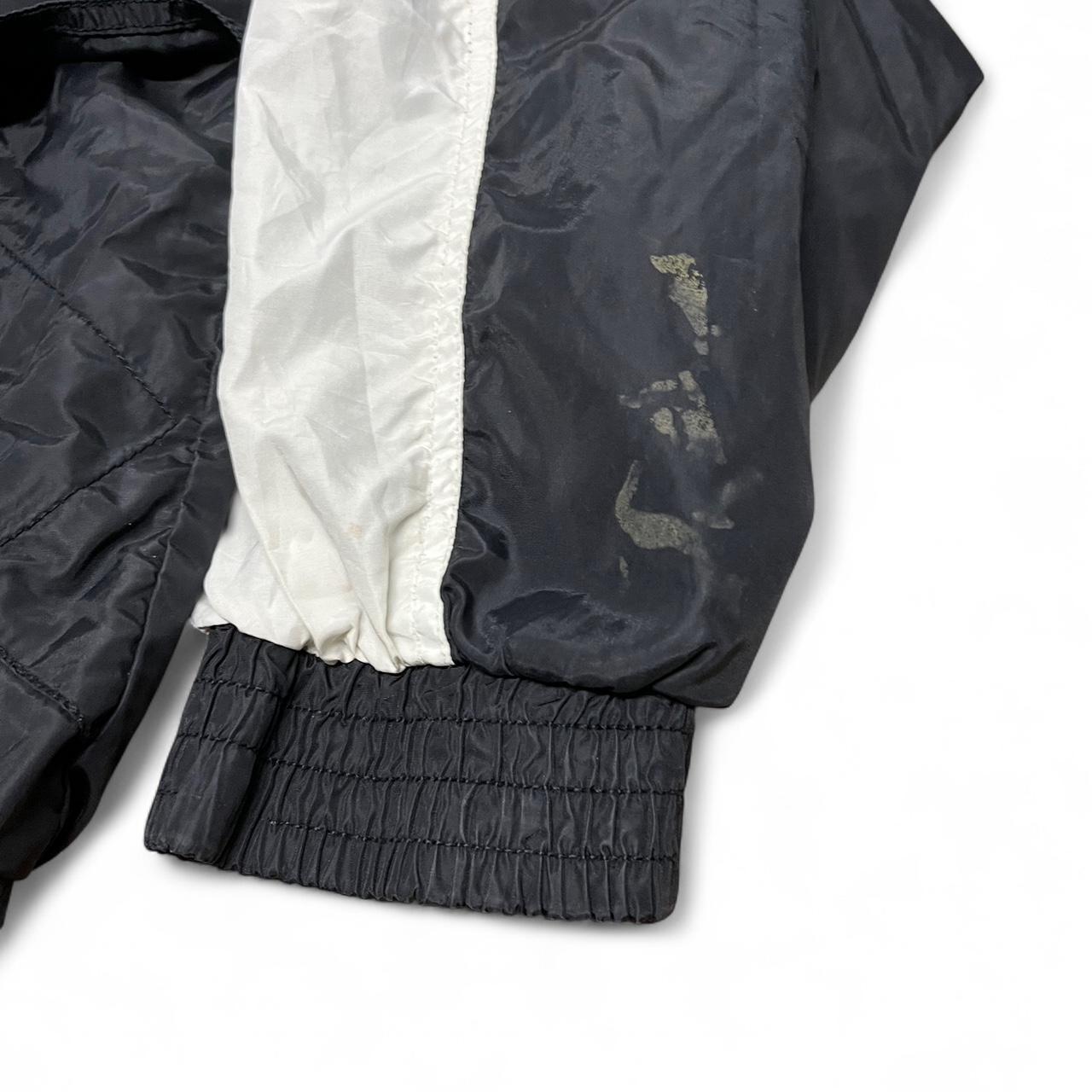 90s Nike VT Hokies Windbreaker – Black & White – Vintage College Sports