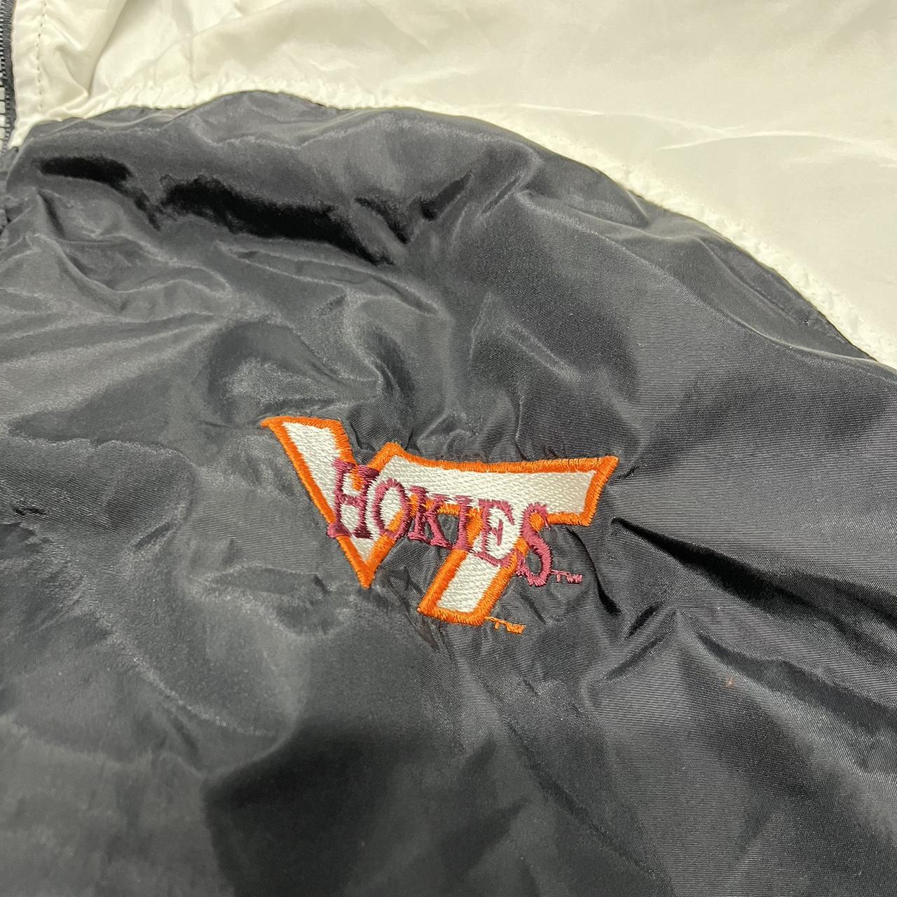 90s Nike VT Hokies Windbreaker – Black & White – Vintage College Sports