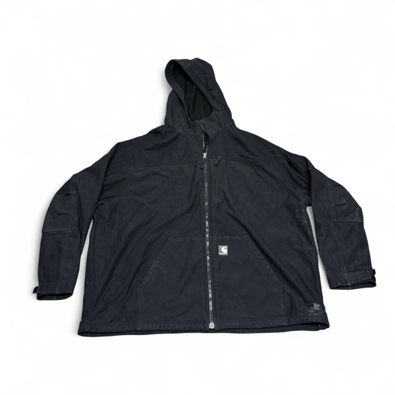 Carhartt Black Soft Shell Jacket Fleece Lined – 3XL Fit
