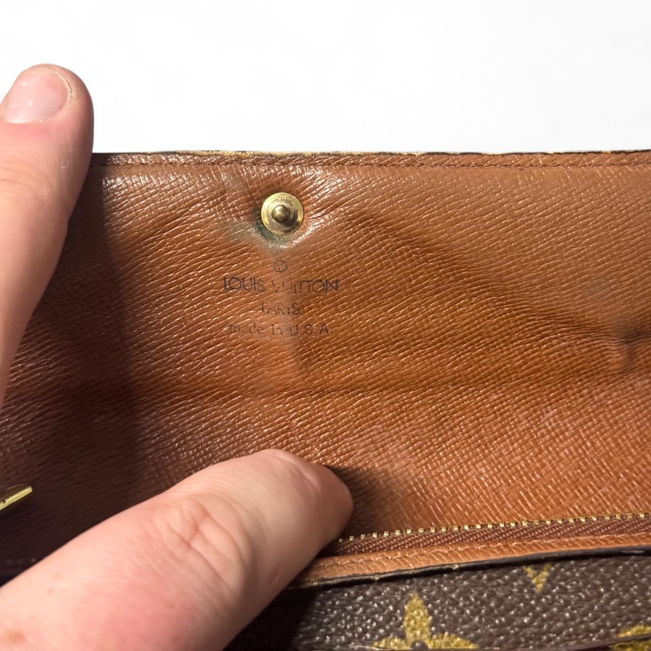 Louis Vuitton Monogram Leather Purse