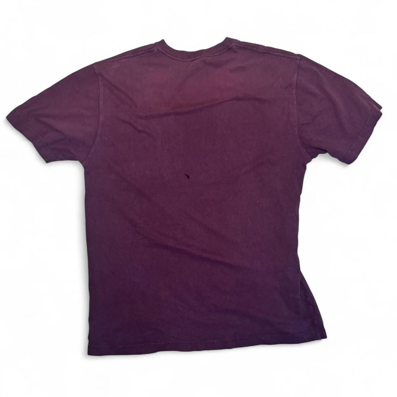 -carhartt burgundy pocket tee