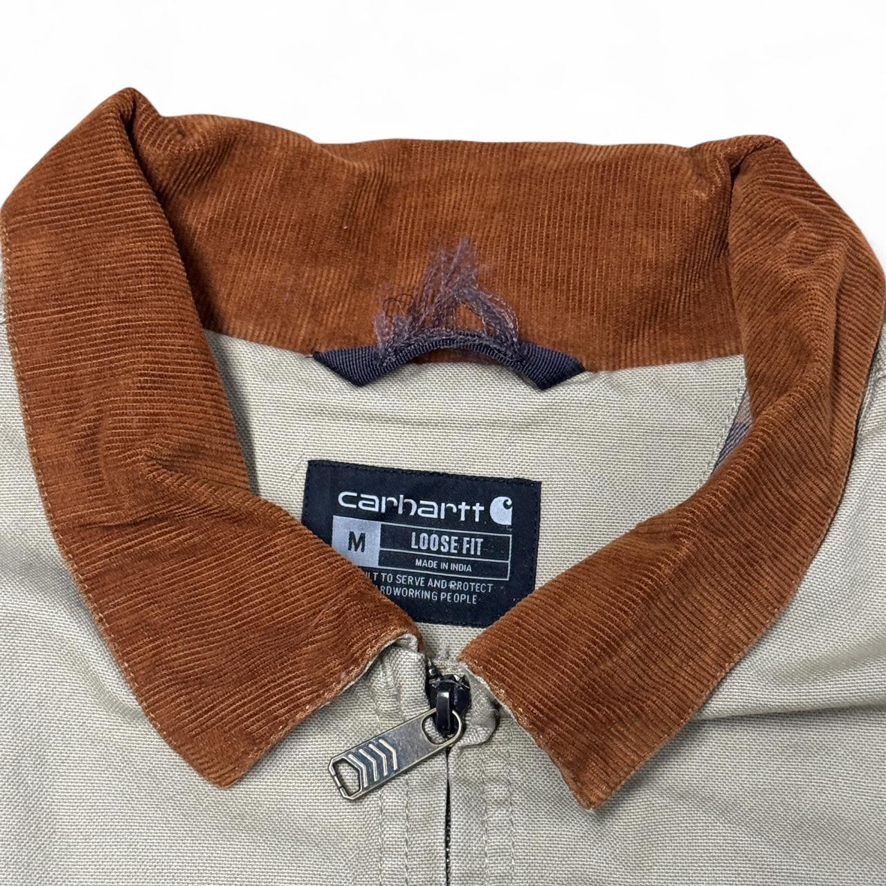 Carhartt Detroit Jacket Tan Size M (Loose Fit)