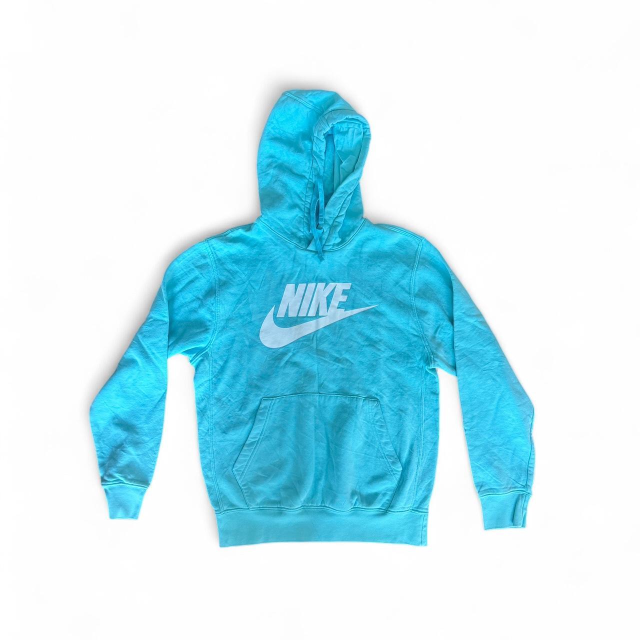 Nike Light Blue Hoodie – Size S