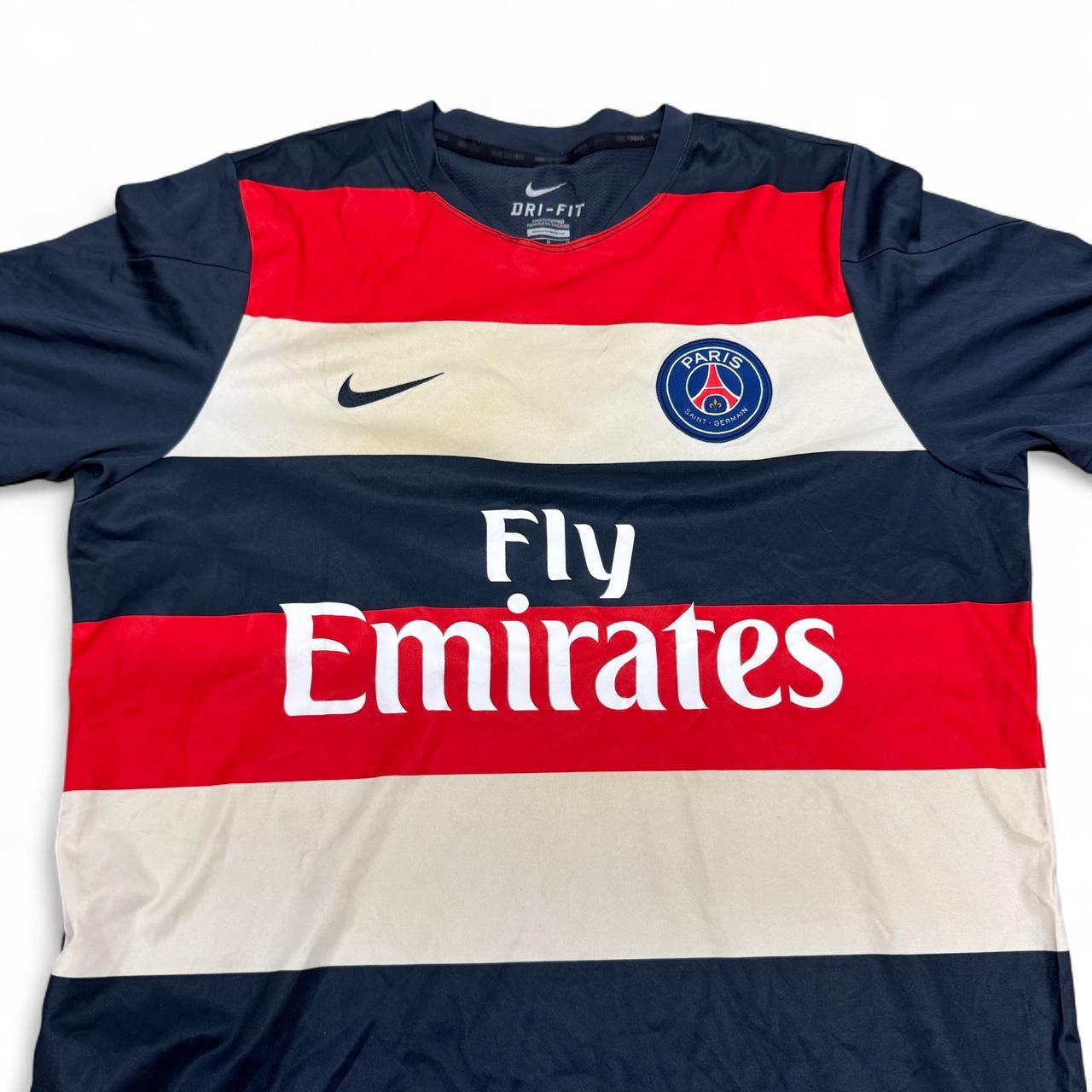 2013–14 Paris Saint-Germain Training Top – Size Large – Dri-Fit