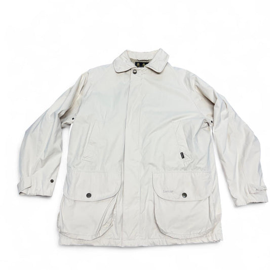 Men’s Barbour Cream Jacket – Size Medium – Perfect Condition