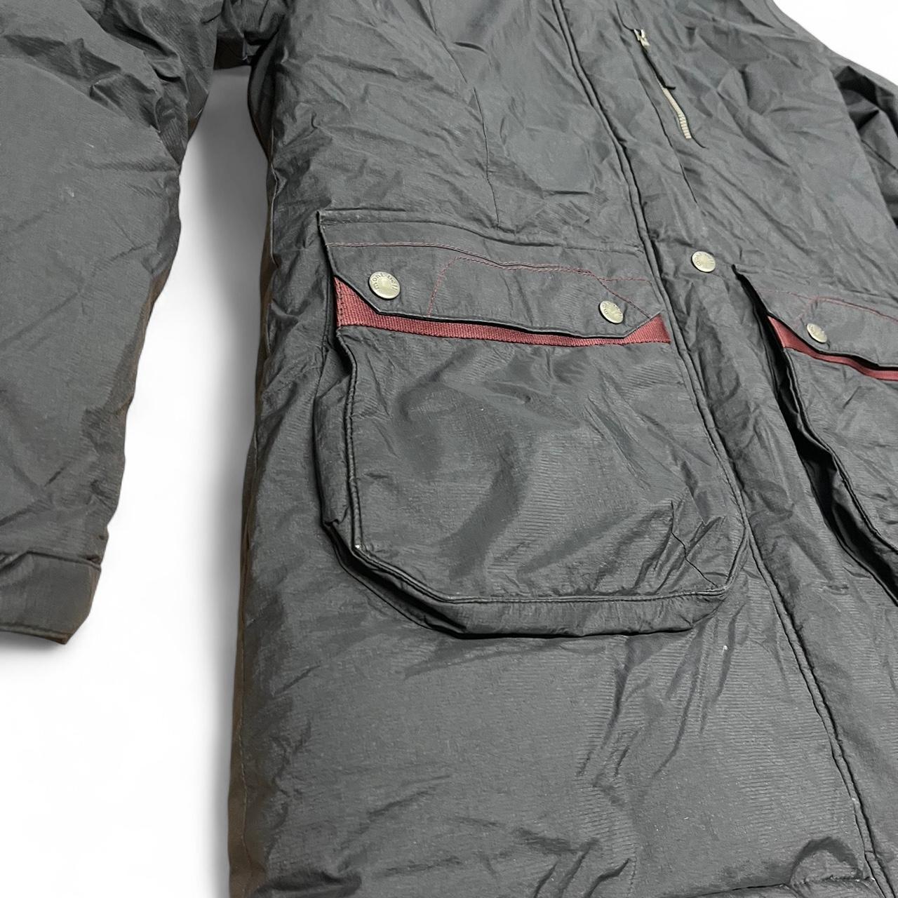 Montbell black parka coat