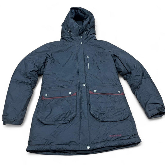 Montbell black parka coat