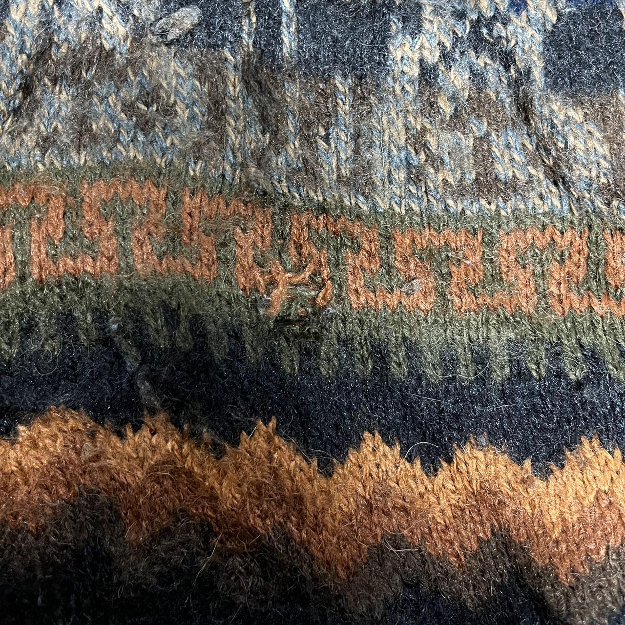 Black/Multi Jumper – Heavily Worn