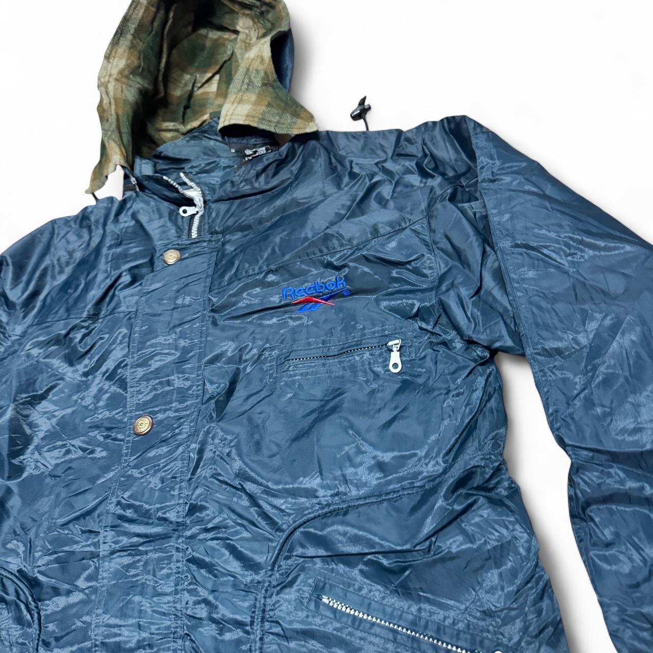 Vintage Reebok Navy Coat – Size XL