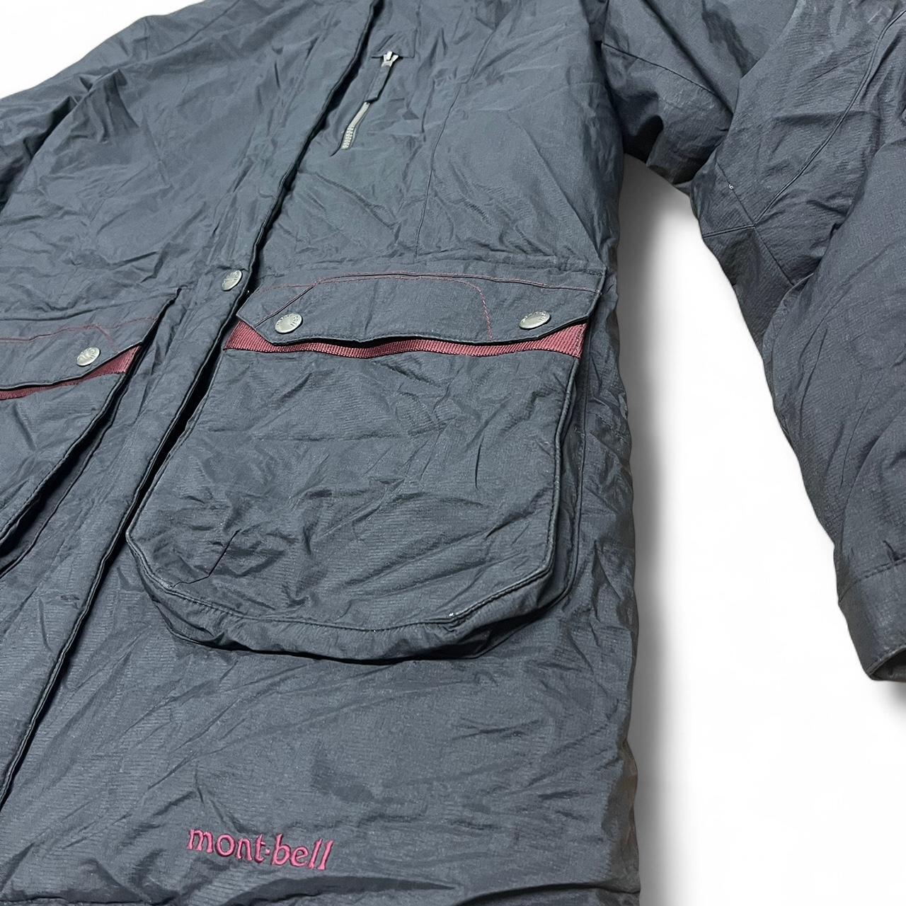 Montbell black parka coat