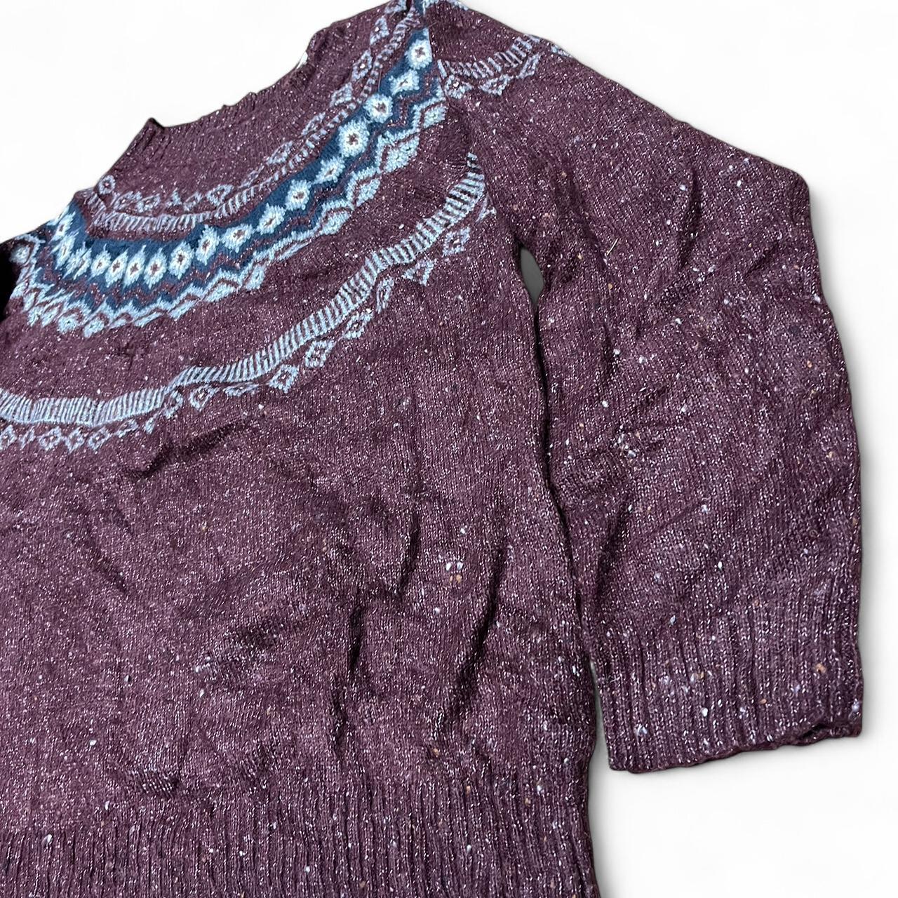 Burgundy Vintage Knit – Weatherproof (L)