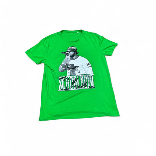 Schoolboy Q Lime Green Graphic T-Shirt – XXL