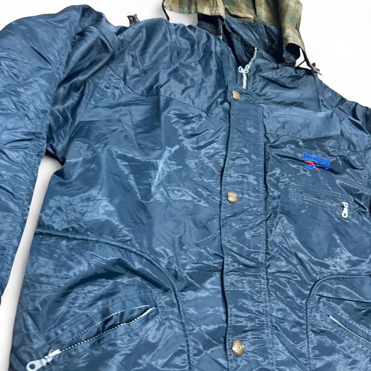Vintage Reebok Navy Coat – Size XL